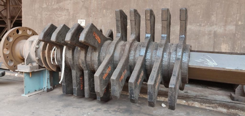 CRUSHING RING FOR STEEL PLANTS